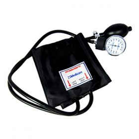 Aneroid Sphygmomanometer with Medium Black Cuff and Dial