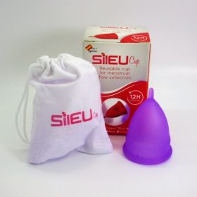 SILEU MENSTRUAL CUP SOFT (LARGE) [Pack of 1]