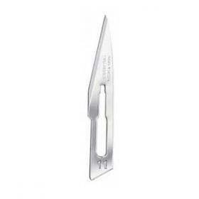 Swann Morton Surgical Scalpel Blade No.11, Stainless Steel, Sterile [Pack of 10] 