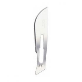 Swann Morton SM6608 Surgical Scalpel Blade No.22 - Stainless Steel - Sterile