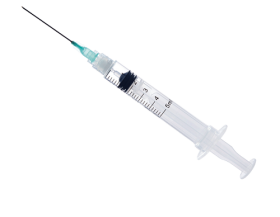 SOL-CARE 3ml Luer Lock Safety Syringe w/Exch Needle 21G*1 1/2" [Pack of 100]