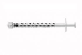 SOL-M 1ml Luer Lock Syringe w/o Needle (PP) [Pack of 100]