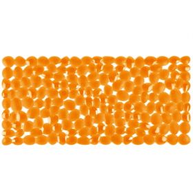 Spirella Pebble Bath Mat - Orange [Pack of 1]