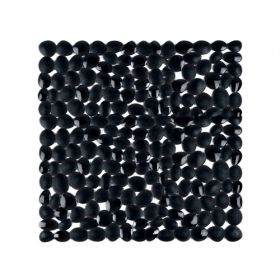 Spirella Pebble Shower Mat - Black [Pack of 1]
