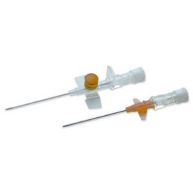 Terumo Surflo Winged and Ported IV Cannula Orange 14g x 45mm [Each] 