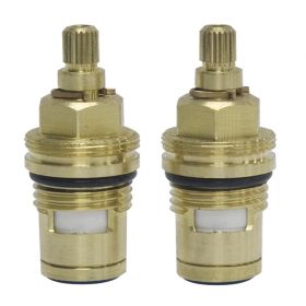 Sedal Standard half inch quarter turn ceramic disk tap valves [Pack of 2]