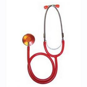 Ruby Single Head Stethoscope - Red