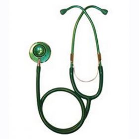 Ruby Dual Head Stethoscope - Green