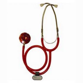 Ruby Dual Head Stethoscope - Red