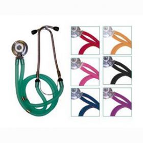Twin Tube Stethoscope - Red