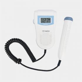 Fetal Doppler 2 MHz with LCD Screen and Water Proof Probe [Pack Of 1]
