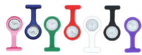 Fob Watch Silicone (White) 2 Year Battery Guarantee