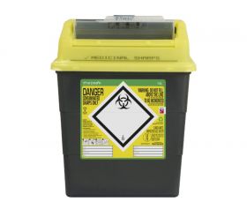 Sharpsafe 13 Litre Yellow – Protected Access [crtn of 20]
