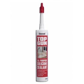 Barco Top Gun Silicone Sealant - White [Pack of 1]