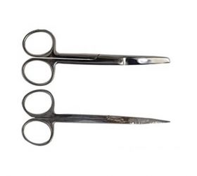 Universal Disposable Scissors Blunt/Sharp 15cm