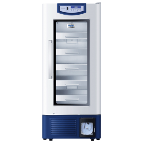 Blood Bank Refrigerator, Upright, Glass Door, Led Display, Stainless Steel Srawers, 2-6 Degrees Celsius, 358l Capacity