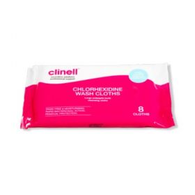 Clinell 2% Chlorhexidine Gloves [Pack of 8]