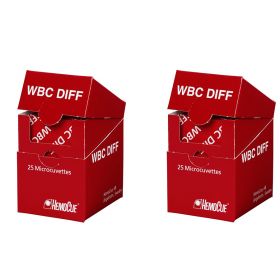 HemoCue WBC 5 part DIFF Microcuvettes [Pack of 2]