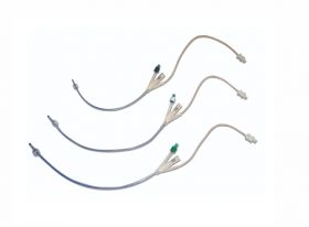 Well Lead Foley Catheter, Two-Way with Temperature Probe, YSI 400, 14Fr