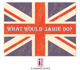 Tradestock What Would Jamie Do? Worktop Saver [Pack of 1]