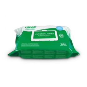 Clinell Universal Wipes - 100 wipes - Extra Thick