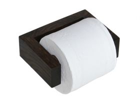 Wireworks Dark Oak Toilet Roll Holder [Pack of 1]