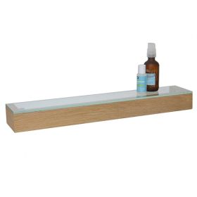 Wireworks Natural Oak Shelf With Glass Top [Pack of 1]