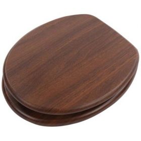 Wood Toilet Seat - Walnut [Pack of 1]