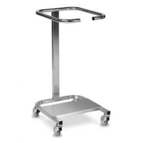 Bristol Maid Trolley - Soiled Linen - Stainless Steel - Cantilever Frame
