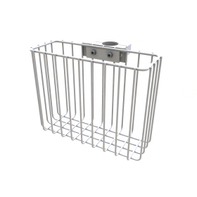 Provita Multipurpose Basket (250 x 90 x 200 mm), Light Grey