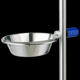 Provita Drip Bowl 2 Litres (300 x 200 x 100 mm), With Quick-Hand-Fastener, Stainless Steel / Aluminium, Blue