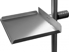 Provita Shelf 300 x 250 mm, With Quick-Hand-Fastener, Stainless Steel / Aluminium, Silver
