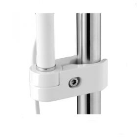 Provita Tubing Clamp Mount Powder Coated White For Tubes From 25 - 50mm Dia.