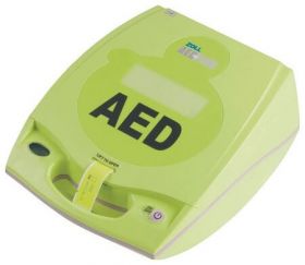 ZOLL AED Plus Fully Automatic with High Impact Cabinet - Office Package